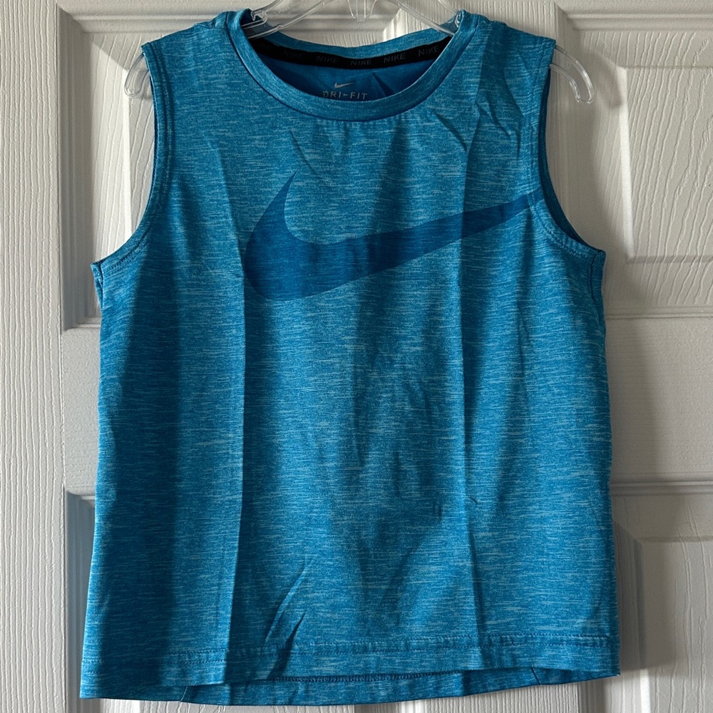 Nike Kids Teal Blue Tank Top